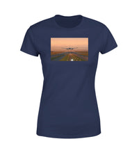 Thumbnail for Super Cool Landing During Sunset Designed Women T-Shirts