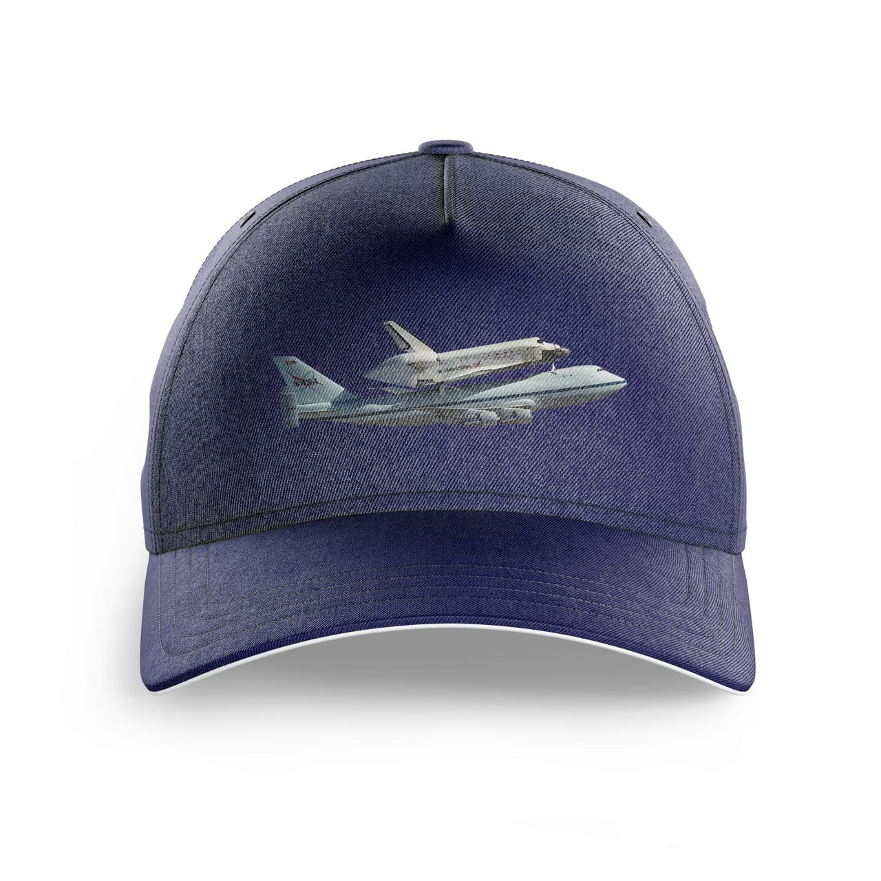 Space shuttle on 747 Printed Hats