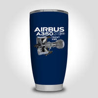Thumbnail for Airbus A350 & Trent Wxb Engine Designed Tumbler Travel Mugs