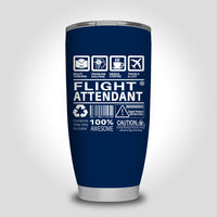 Thumbnail for Flight Attendant Label Designed Tumbler Travel Mugs