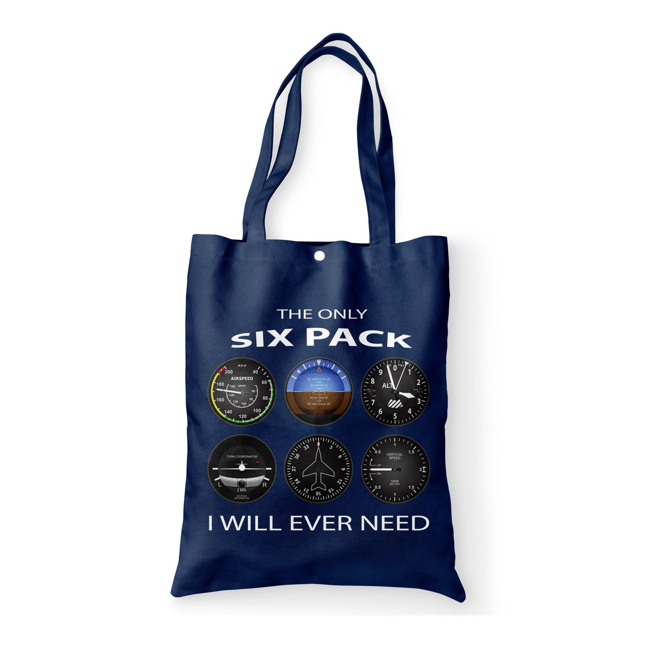 The Only Six Pack I Will Ever Need Designed Tote Bags
