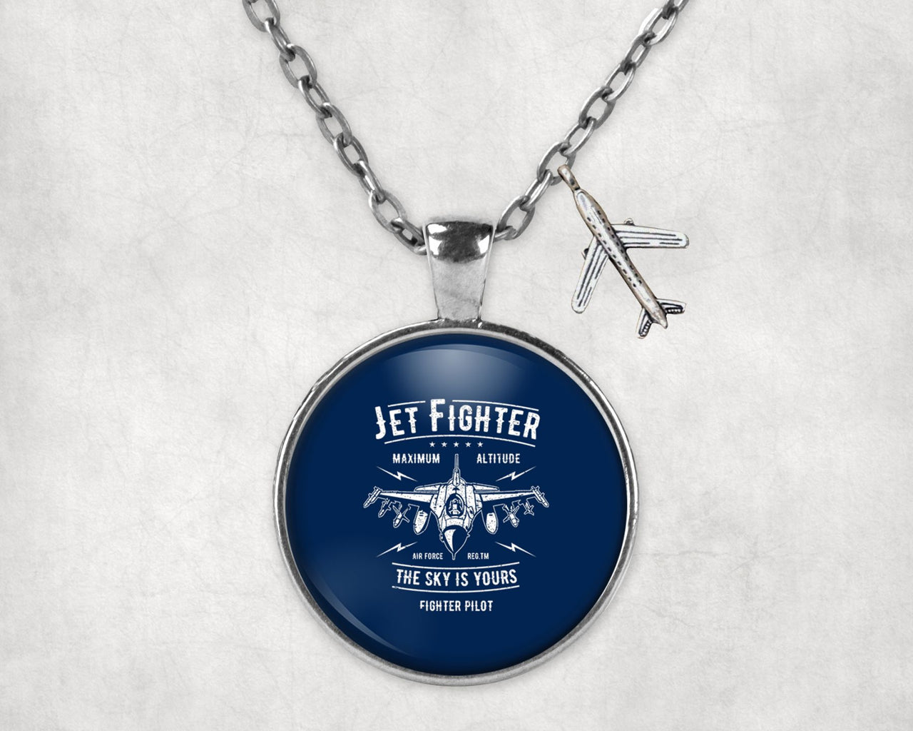 Jet Fighter - The Sky is Yours Designed Necklaces