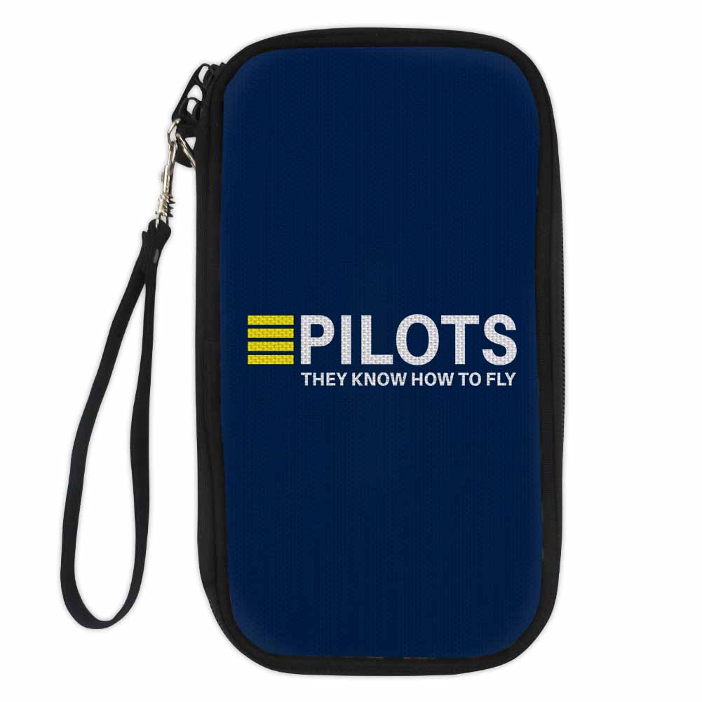 Pilots They Know How To Fly Designed Travel Cases & Wallets