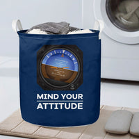 Thumbnail for Mind Your Attitude Designed Laundry Baskets