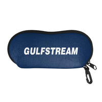 Thumbnail for Gulfstream & Text Designed Glasses Bag