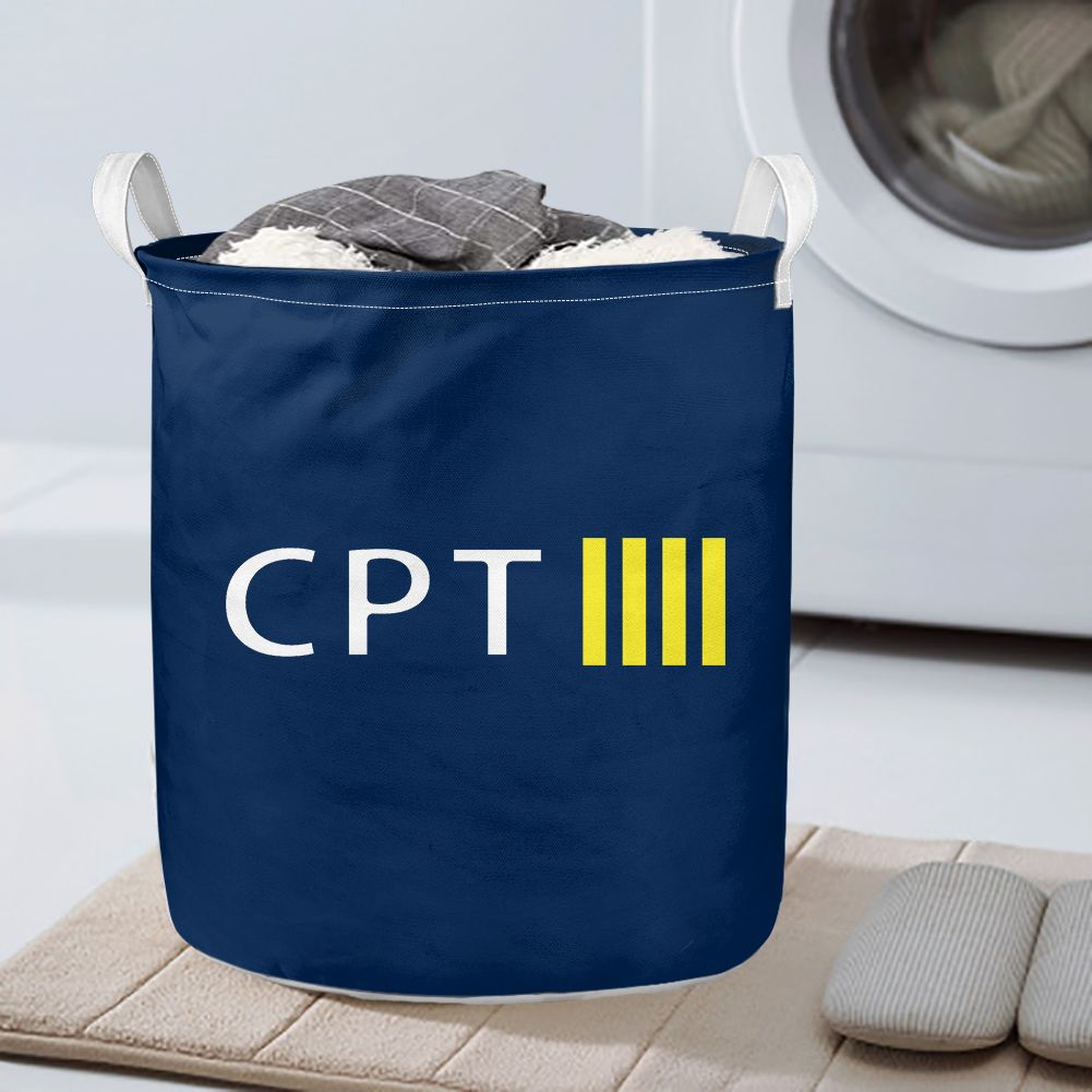 CPT & 4 Lines Designed Laundry Baskets