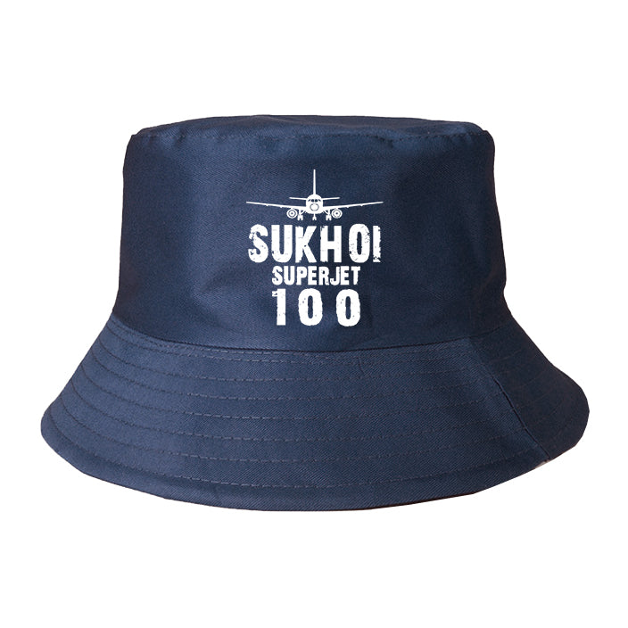 Sukhoi Superjet 100 & Plane Designed Summer & Stylish Hats