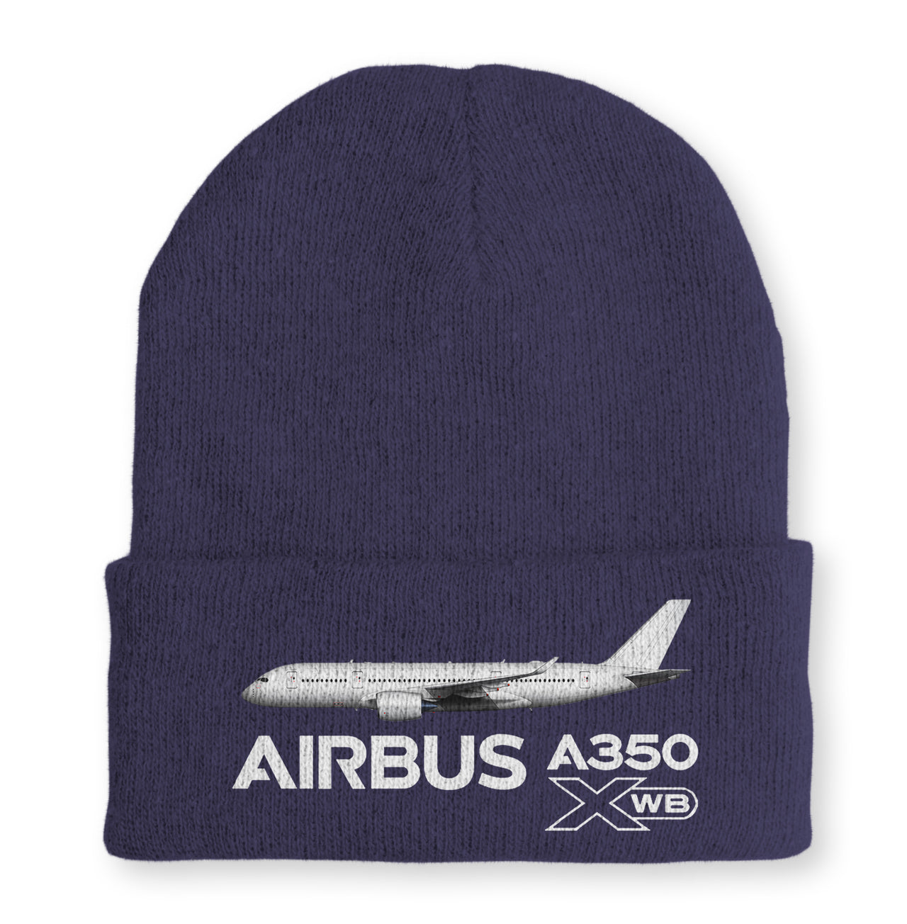 The Airbus A350 WXB Embroidered Beanies