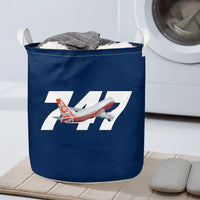 Thumbnail for Super Boeing 747 Intercontinental Designed Laundry Baskets