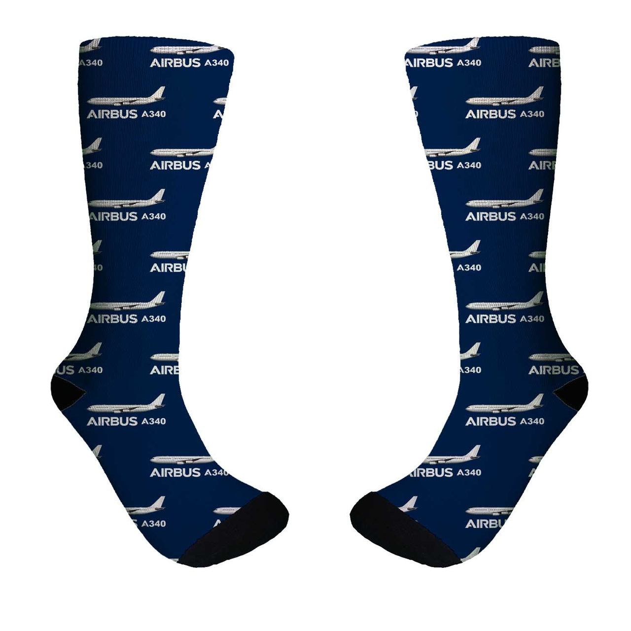 The Airbus A340 Designed Socks