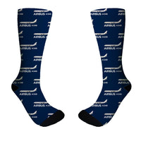 Thumbnail for The Airbus A340 Designed Socks
