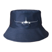Thumbnail for Boeing 767 Silhouette Designed Summer & Stylish Hats