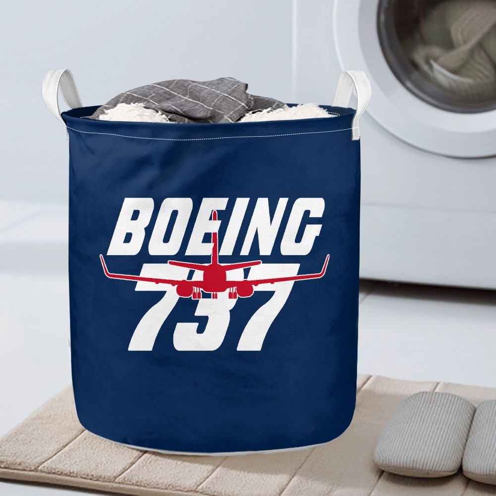 Amazing Boeing 737 Designed Laundry Baskets