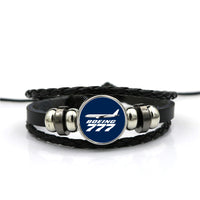 Thumbnail for The Boeing 777 Designed Leather Bracelets