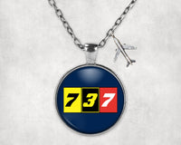 Thumbnail for Flat Colourful 737 Designed Necklaces