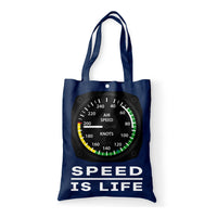 Thumbnail for Speed Is Life Designed Tote Bags