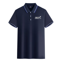 Thumbnail for The Airbus A220 Designed Stylish Polo T-Shirts
