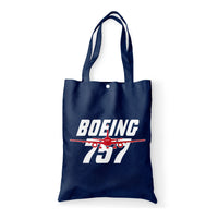 Thumbnail for Amazing Boeing 757 Designed Tote Bags