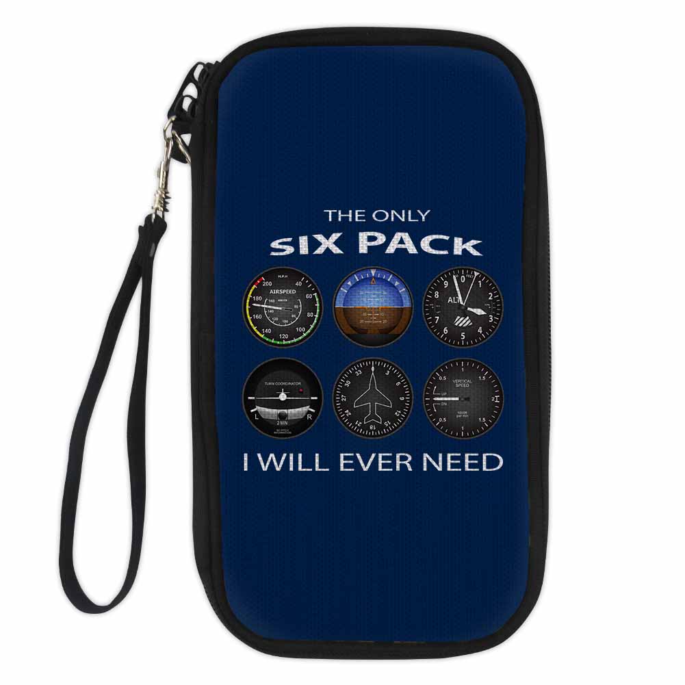The Only Six Pack I Will Ever Need Designed Travel Cases & Wallets