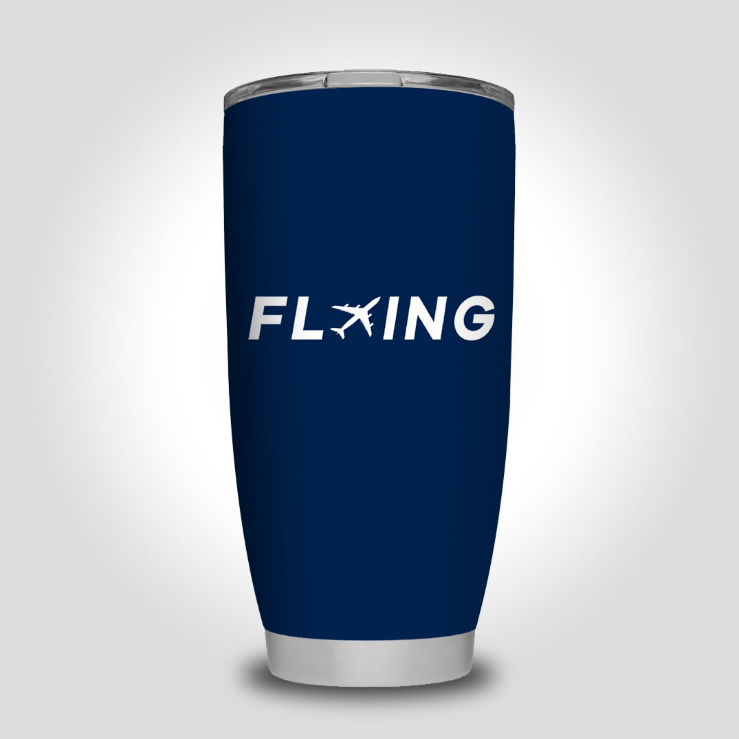 Flying Designed Tumbler Travel Mugs