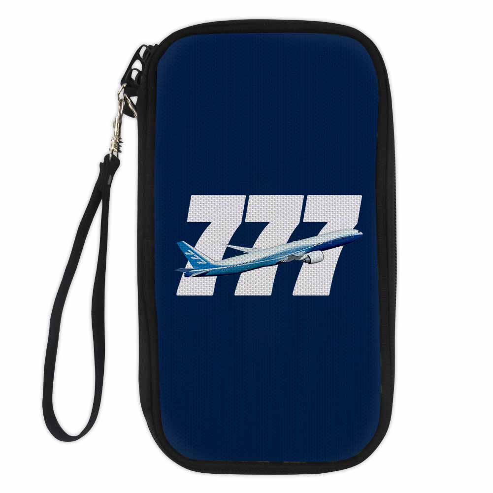Super Boeing 777 Designed Travel Cases & Wallets