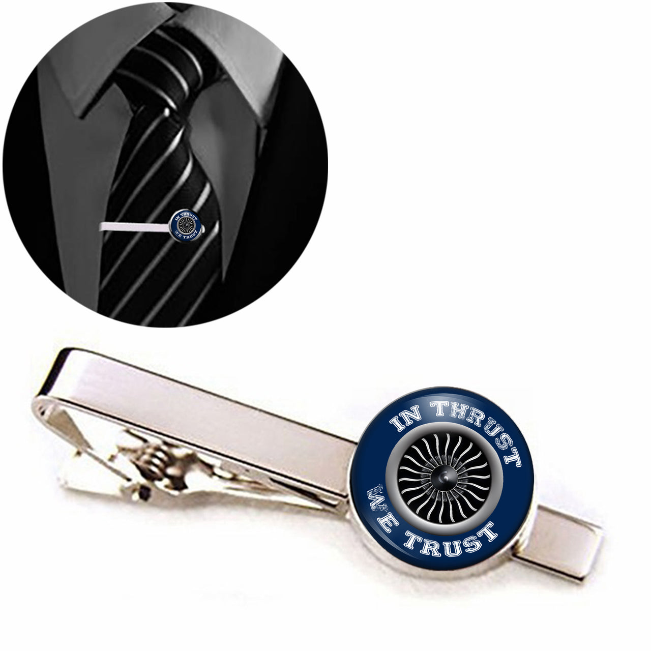 In Thrust We Trust (Vol 2) Designed Tie Clips