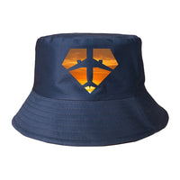Thumbnail for Supermen of The Skies (Sunset) Designed Summer & Stylish Hats