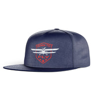 Thumbnail for Born To Fly Designed Designed Snapback Caps & Hats