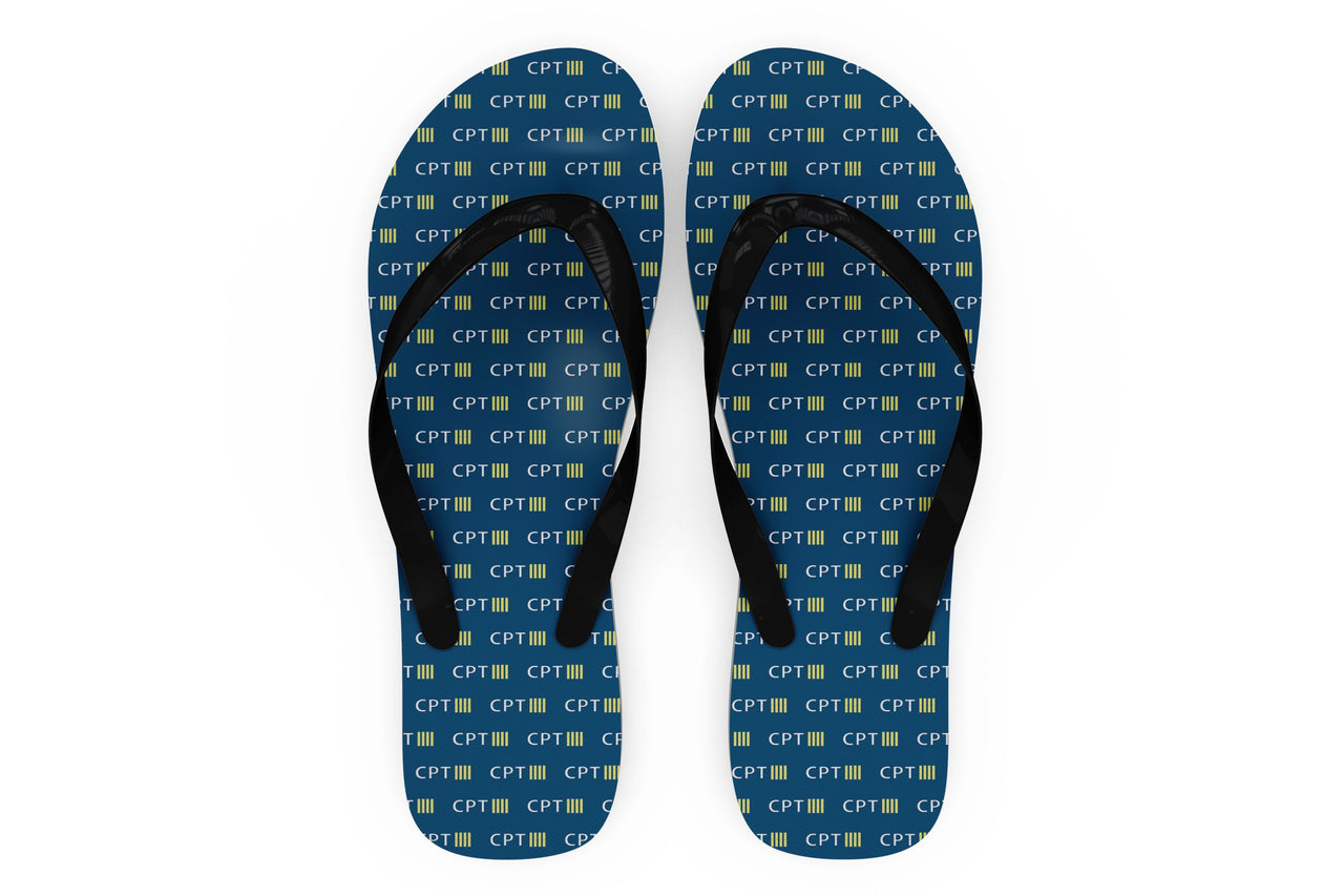 CPT & 4 Lines Designed Slippers (Flip Flops)