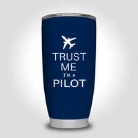 Thumbnail for Trust Me I'm a Pilot 2 Designed Tumbler Travel Mugs