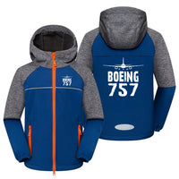 Thumbnail for Boeing 757 & Plane Designed Children Polar Style Jackets