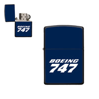 Thumbnail for Boeing 747 & Text Designed Metal Lighters