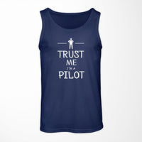 Thumbnail for Trust Me I'm a Pilot Designed Tank Tops