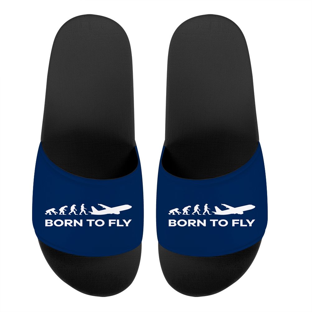 Born To Fly Designed Sport Slippers