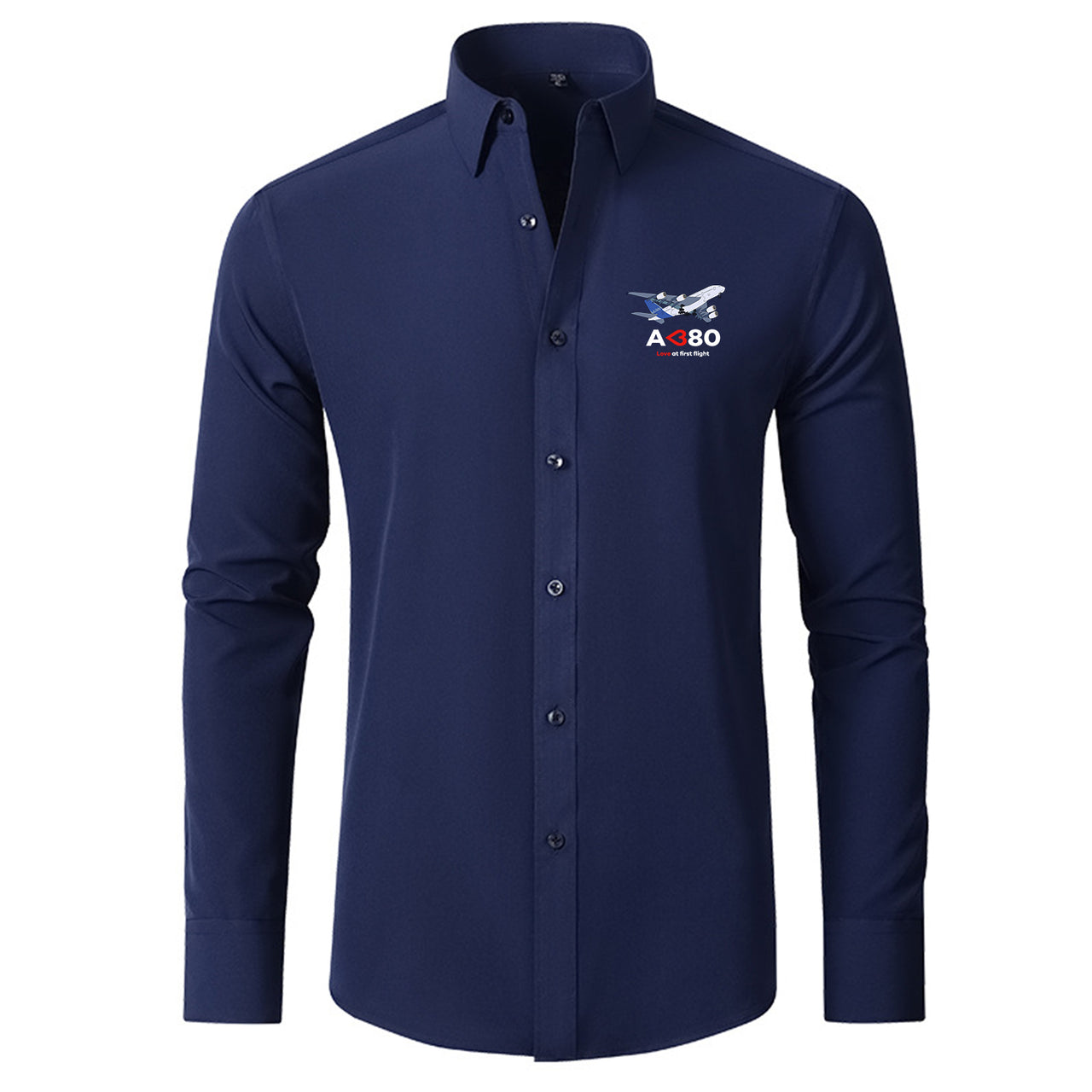 Airbus A380 Love at first flight Designed Long Sleeve Shirts