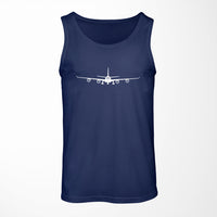 Thumbnail for Airbus A340 Silhouette Designed Tank Tops