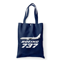 Thumbnail for The Boeing 737 Designed Tote Bags