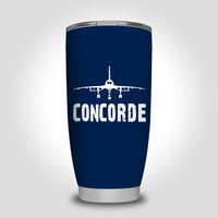 Thumbnail for Concorde & Plane Designed Tumbler Travel Mugs