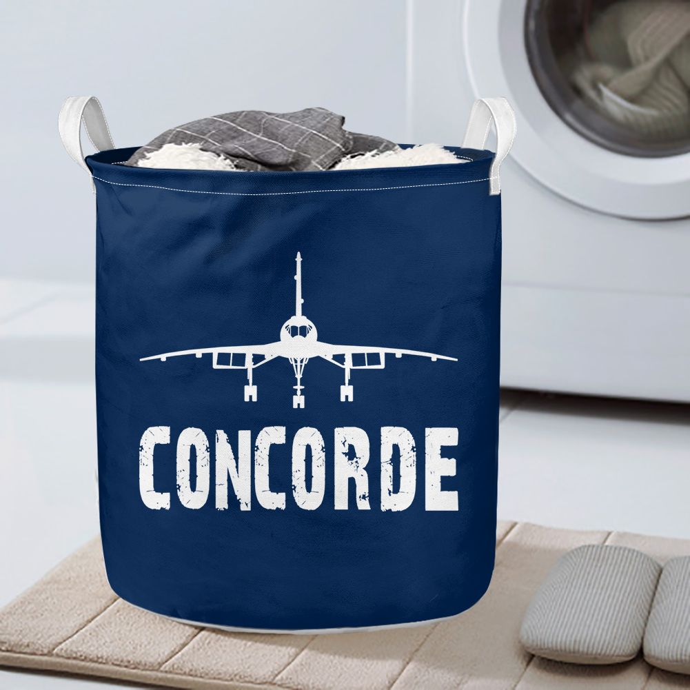 Concorde & Plane Designed Laundry Baskets