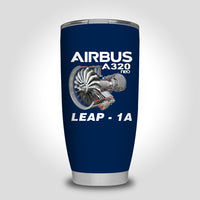 Thumbnail for Airbus A320neo & Leap 1A Designed Tumbler Travel Mugs