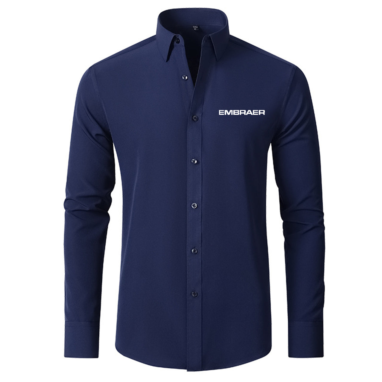 Embraer & Text Designed Long Sleeve Shirts