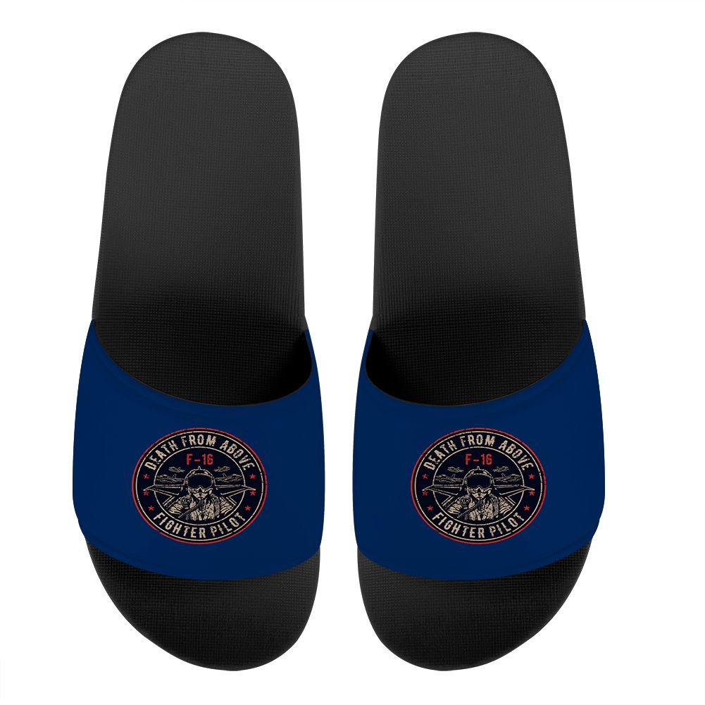Fighting Falcon F16 - Death From Above Designed Sport Slippers