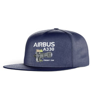 Thumbnail for Airbus A330 & Trent 700 Engine Designed Snapback Caps & Hats
