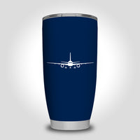 Thumbnail for Boeing 757 Silhouette Designed Tumbler Travel Mugs
