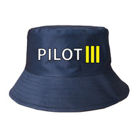Thumbnail for Pilot & Stripes (3 Lines) Designed Summer & Stylish Hats