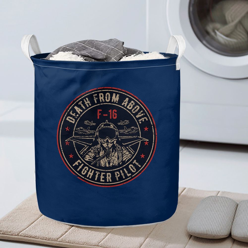 Fighter Jet 16 - Death From Above Designed Laundry Baskets