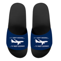 Thumbnail for If It Ain't Boeing I'm Not Going! Designed Sport Slippers