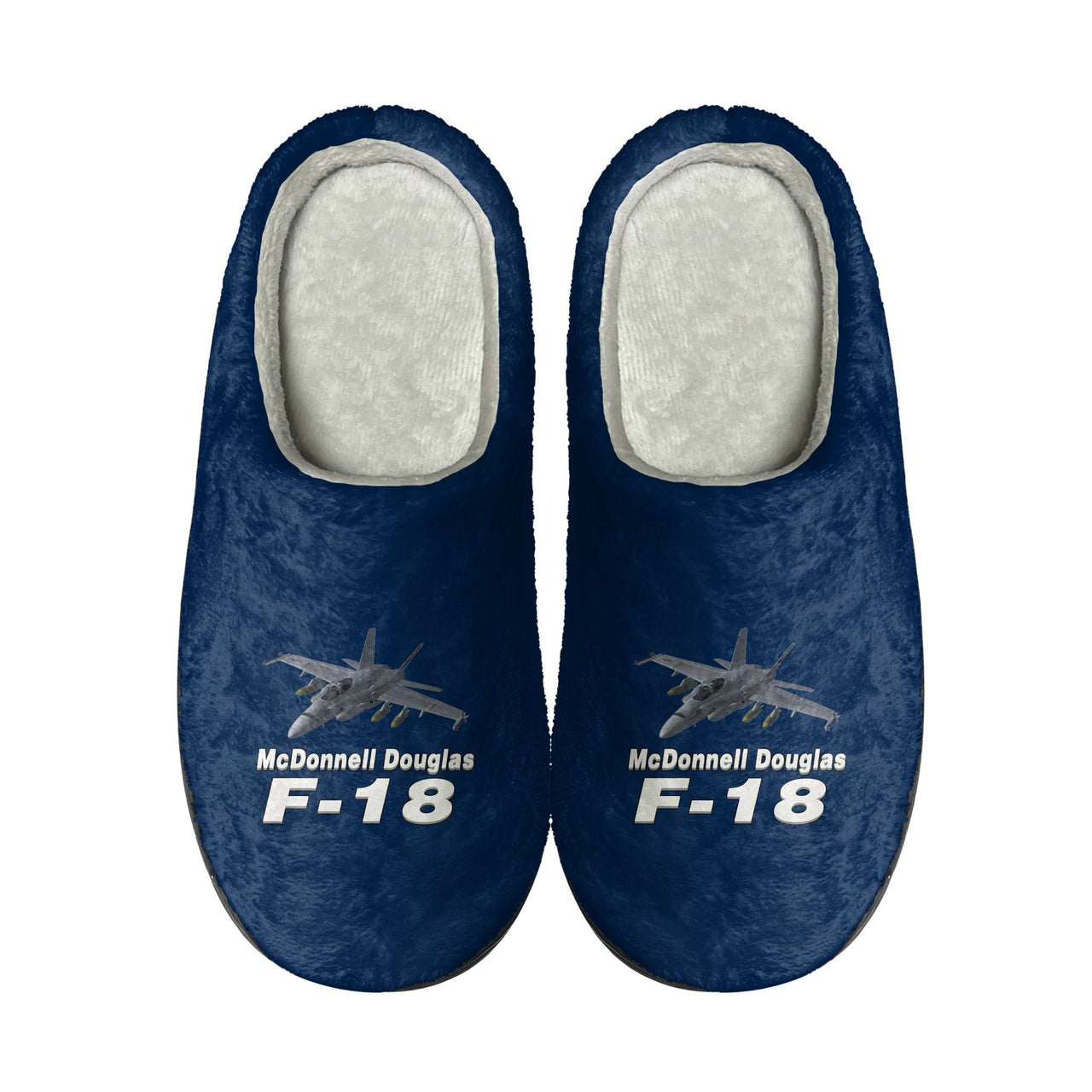 The McDonnell Douglas F18 Designed Cotton Slippers