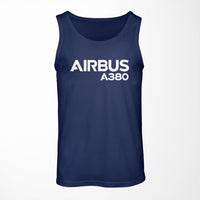 Thumbnail for Airbus A380 & Text Designed Tank Tops