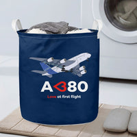 Thumbnail for Airbus A380 Love at first flight Designed Laundry Baskets